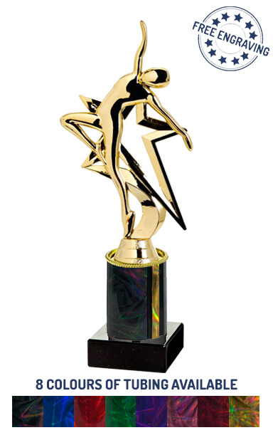 Gold Dance Figure Star Award (24cm) - T.2245-3