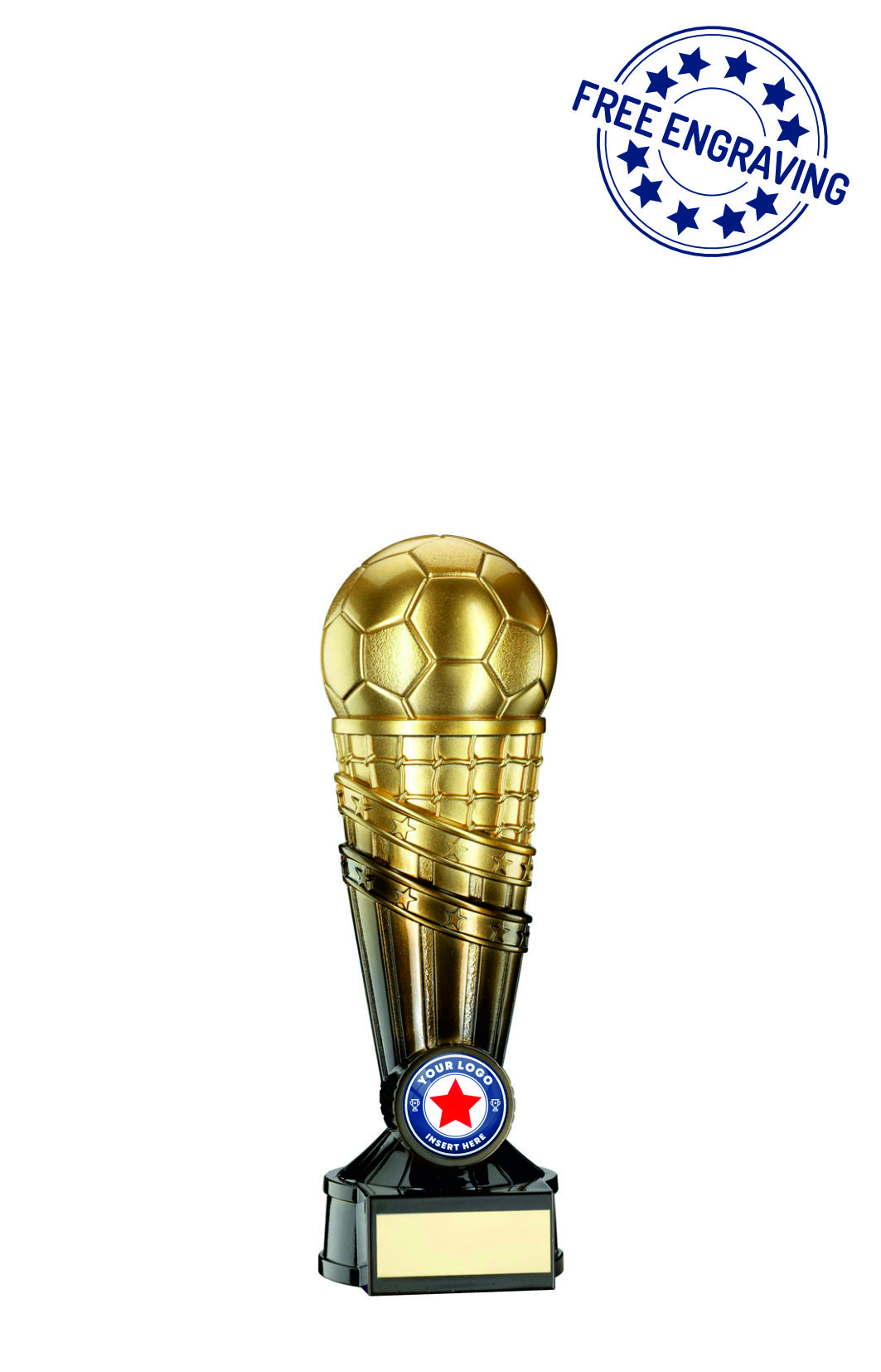 NEXT DAY Gold Gradient Heavyweight Football Tower Award - FP13A (15.2cm)