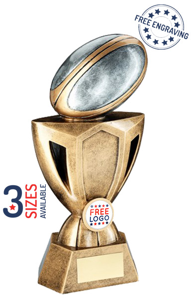 3D Rugby Ball Award - RF384