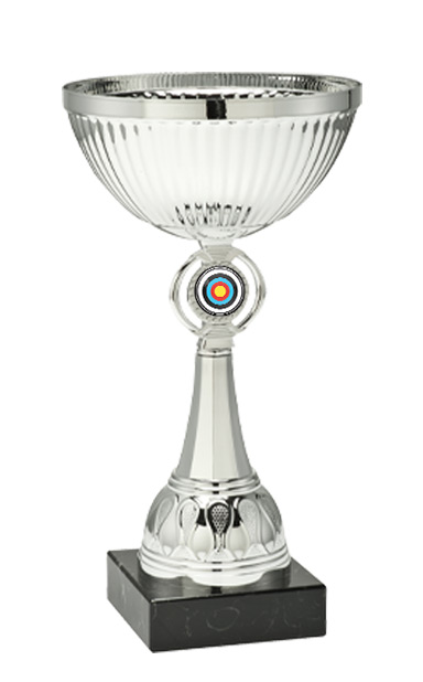29.5cm SILVER CUP BADMINTON AWARD - ET.351.62.J