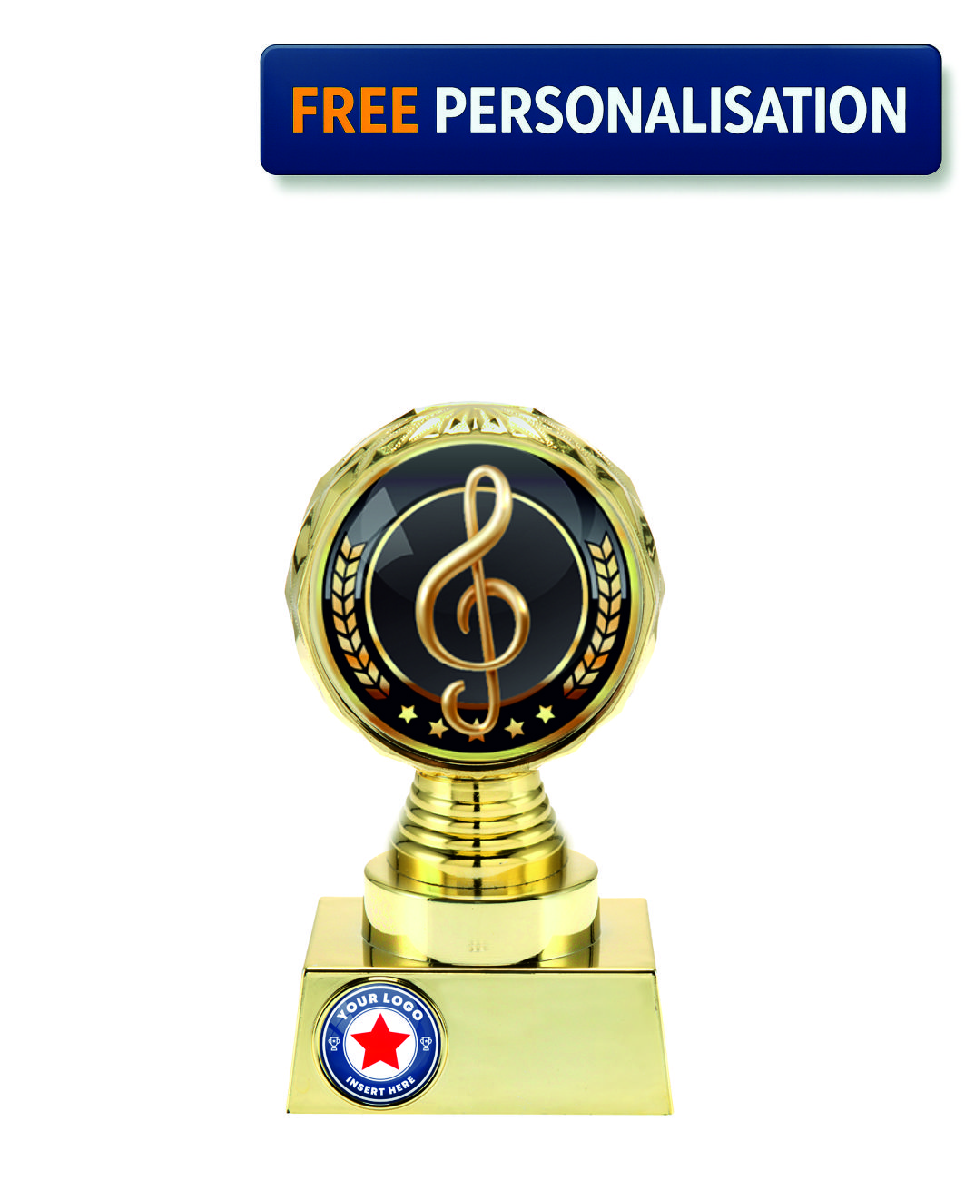 15cm GOLD SHINE MUSIC AWARD - P514.01 + N32.01