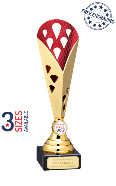 The Gold & Red Tower Presentation Cup - ET354.68