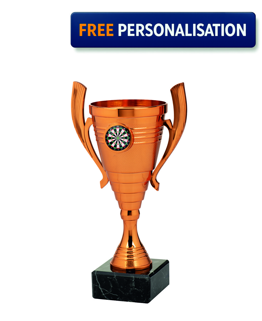 BRONZE MINI CUP DARTS AWARD - SET.356.03.A