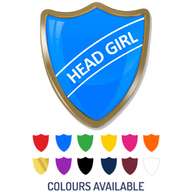 HEAD GIRL SHIELD BADGE