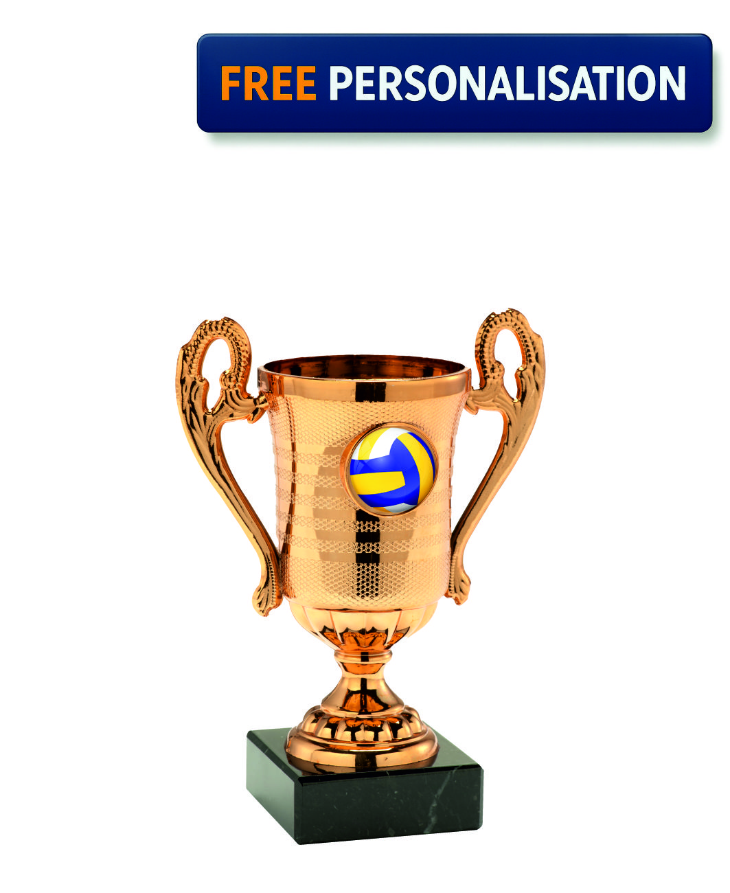 BRONZE MINI CUP VOLLEYBALL AWARD - SET.306.03.A