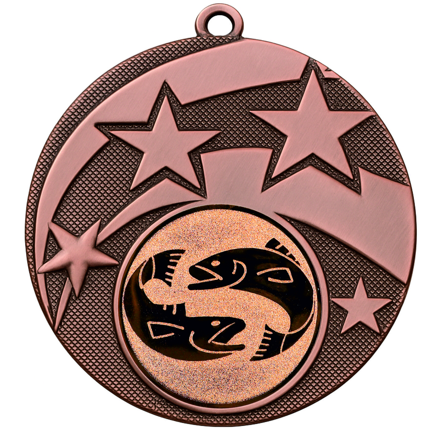 Bronze Star Fish Medal - FREE Ribbon - BIE.M9457.03
