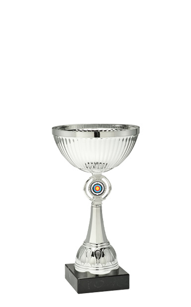 18cm SILVER CUP BADMINTON  AWARD - ET.351.62.B