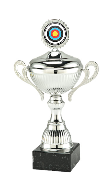  37.5cm SILVER VICTORY CUP BADMINTON AWARD - MT.141.02.H
