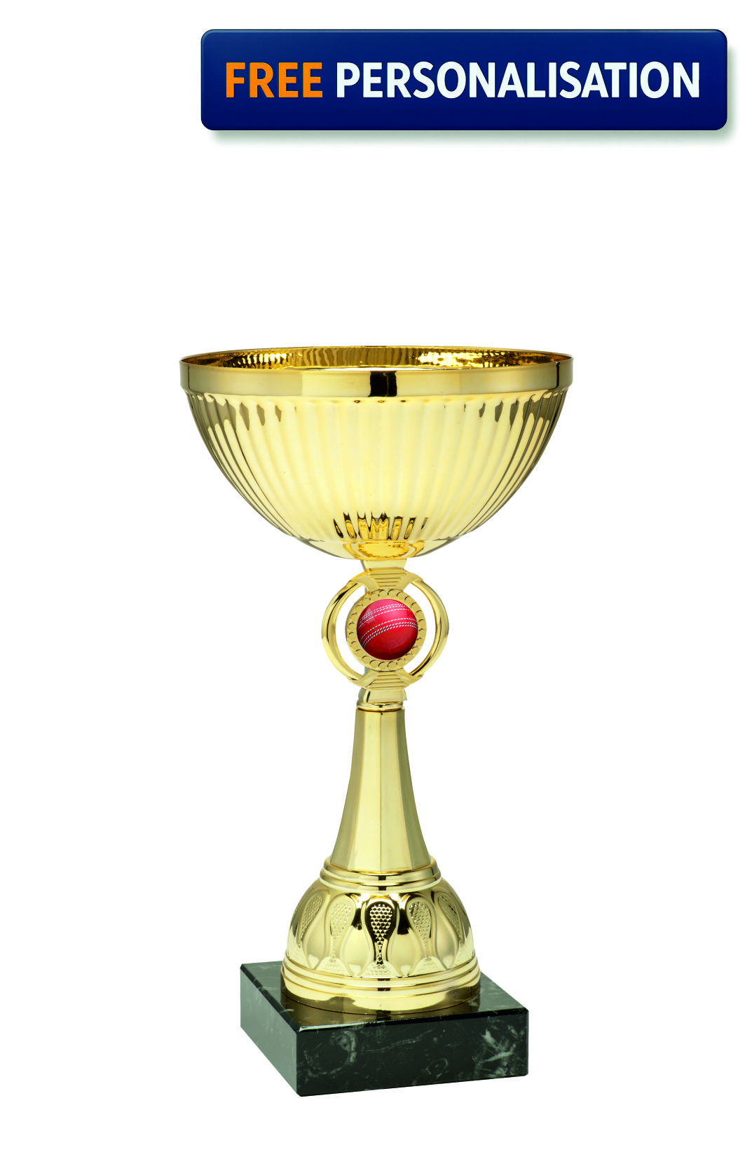 27cm GOLD CUP CRICKET AWARD - ET.350.61.H