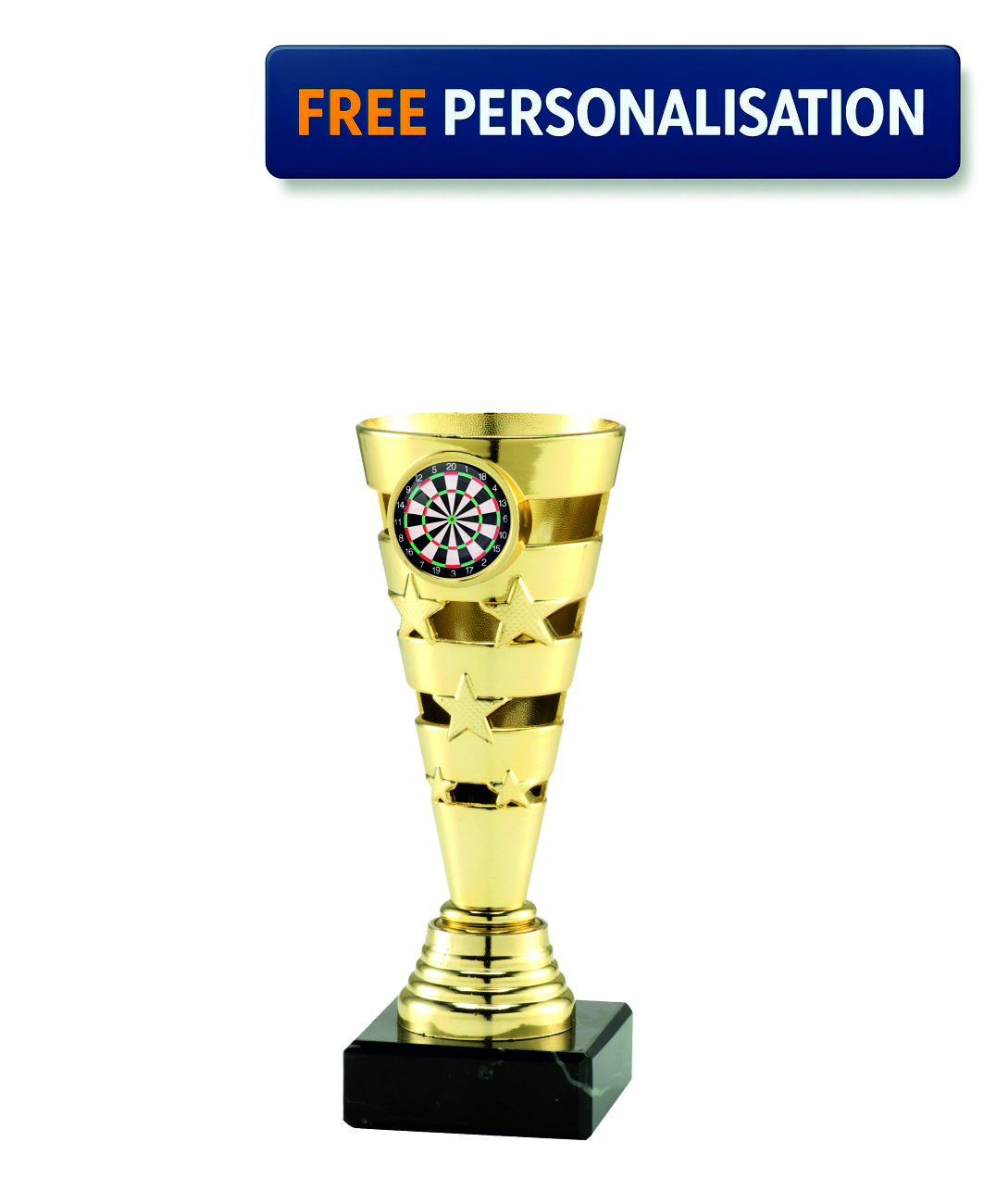 GOLD STAR & SHINE DARTS AWARD - SET.346.01.A