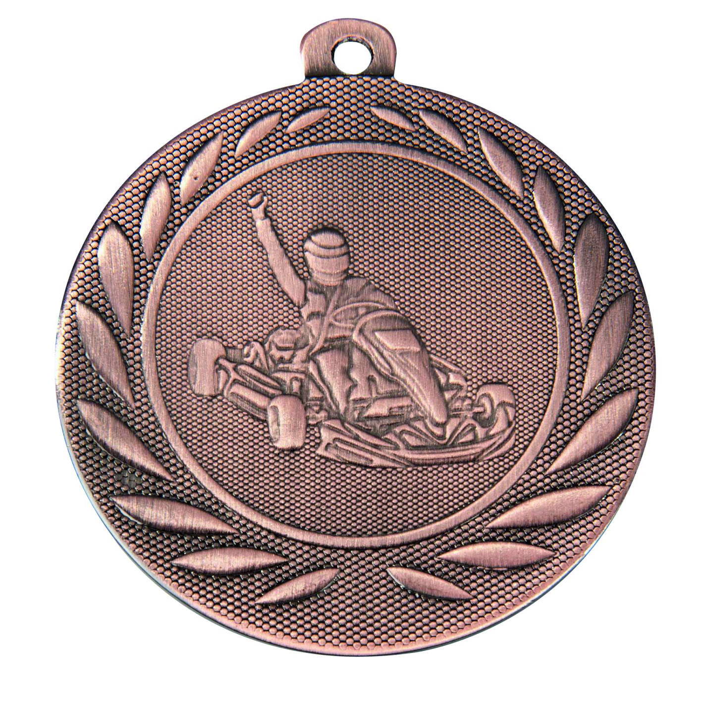 Bronze Karting 50mm Medal DI5000.J.03