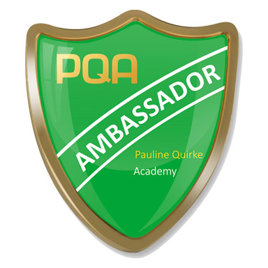 PQA GREEN AMBASSADOR SHIELD BADGE