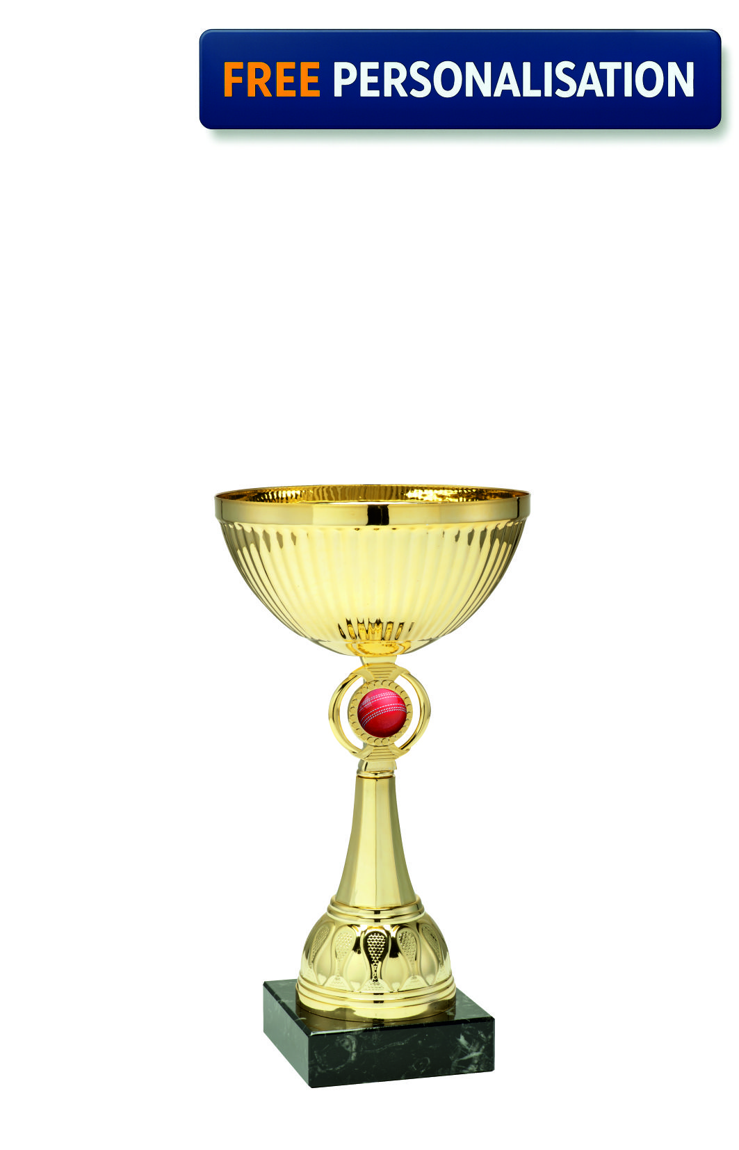 18cm GOLD CUP CRICKET AWARD - ET.350.61.B