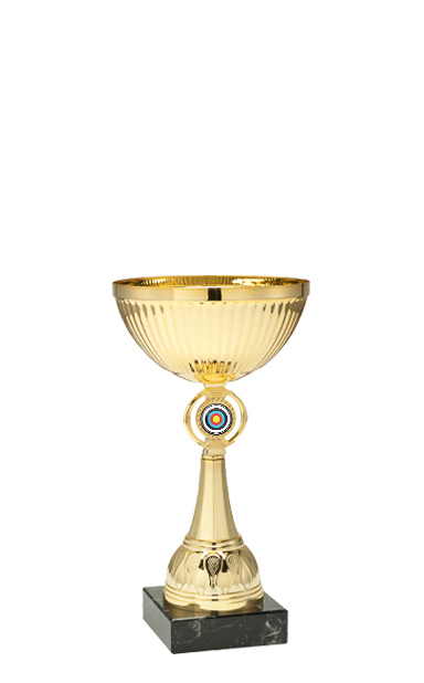 18cm GOLD CUP CRICKET AWARD - ET.350.61.B