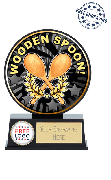 Vibe Mini Shield Wooden Spoon Award - PK222