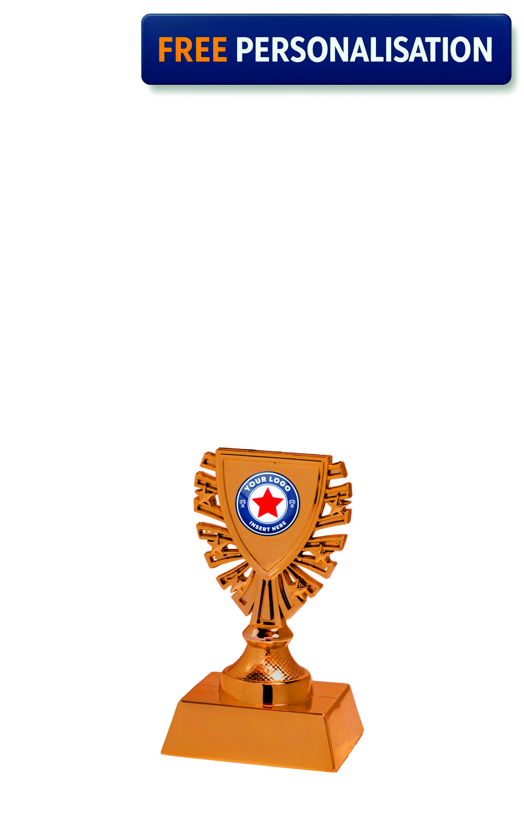 Bronze Mini Shield Award - X620.03