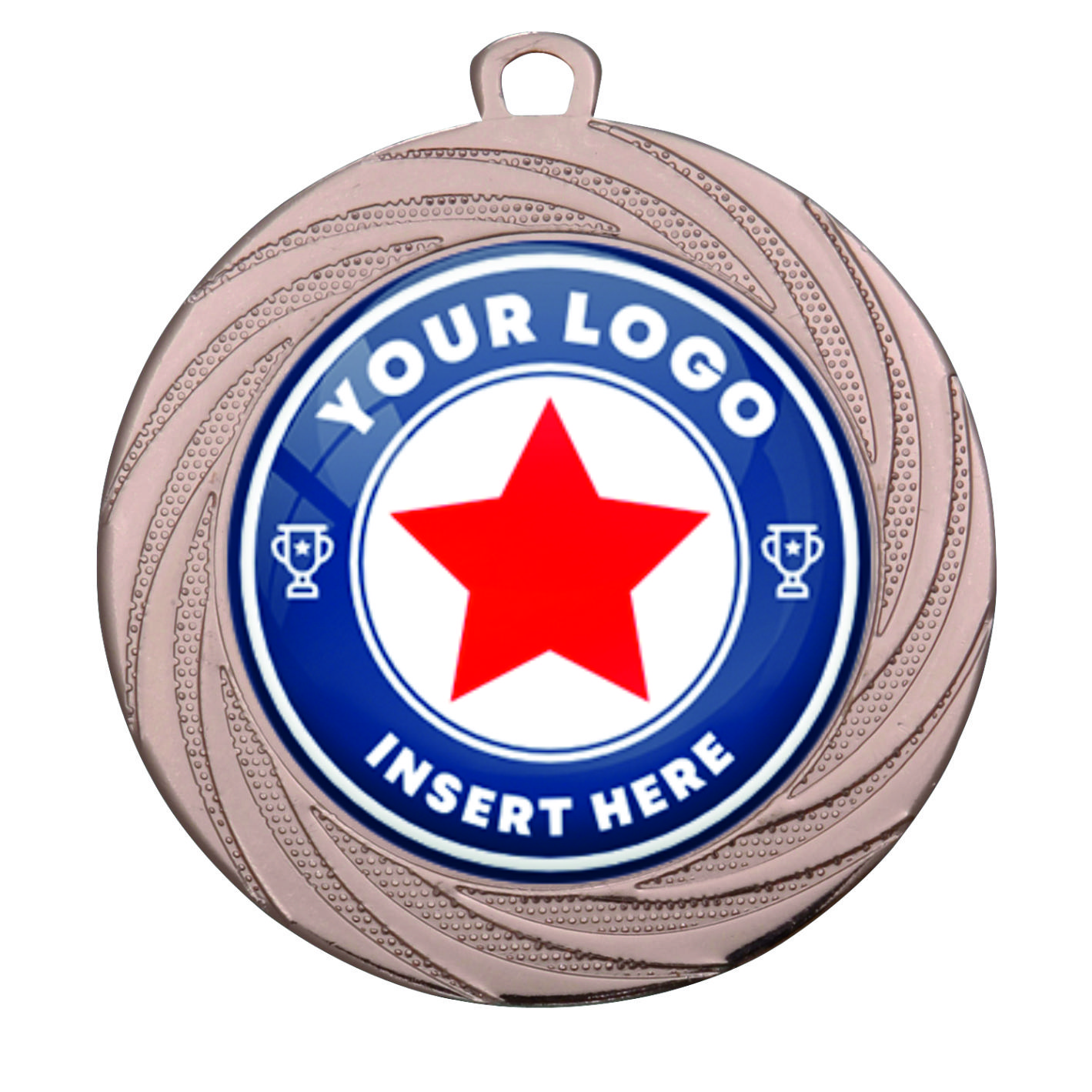PERSONALISED DI7001.03 Bronze 70mm Medal