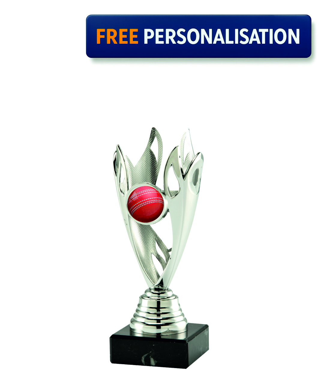 SILVER FLAME CRICKET AWARD - SET.351.02.A