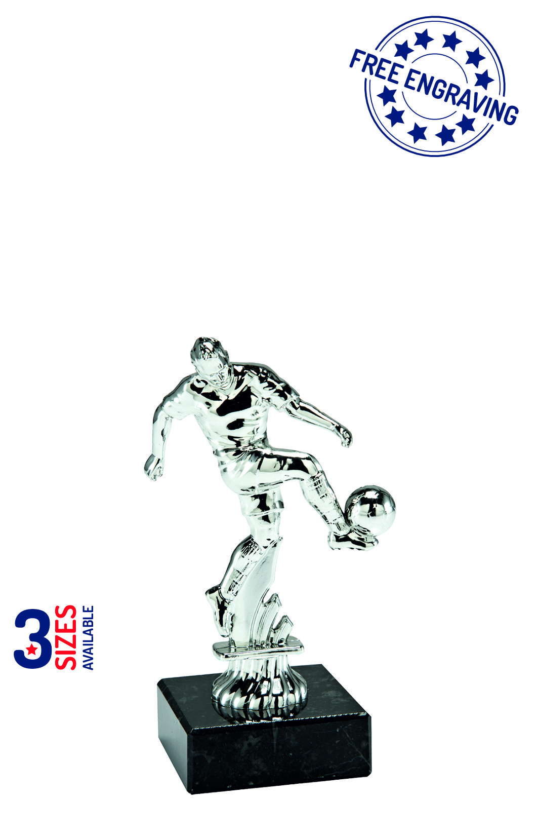 Silver Male Player Football Award - ST.006.02._