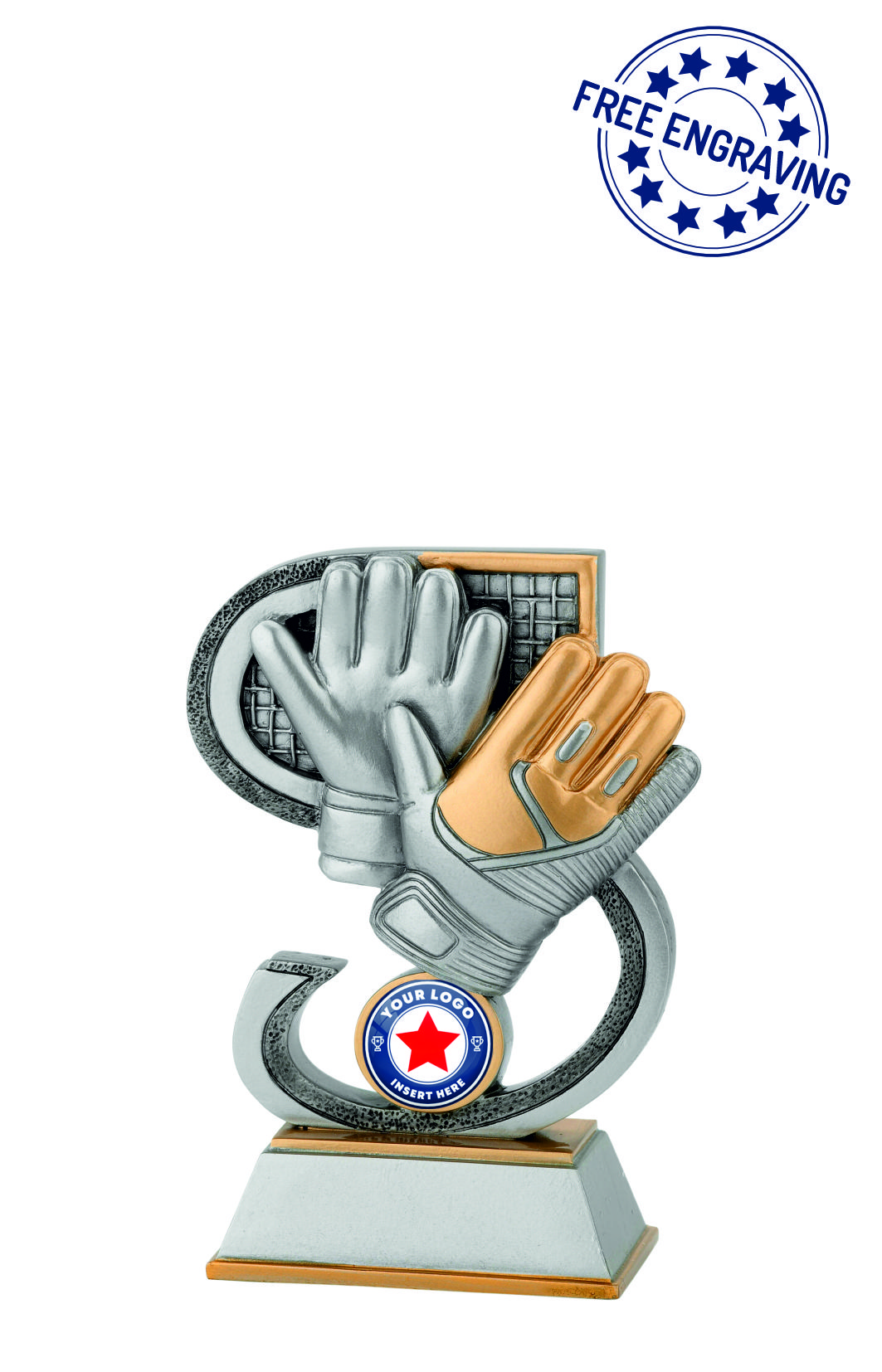 Goalkeeper Swirl Football Award - FG665