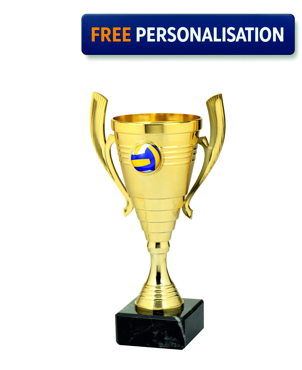 GOLD MINI CUP VOLLEYBALL AWARD - SET.356.01.A