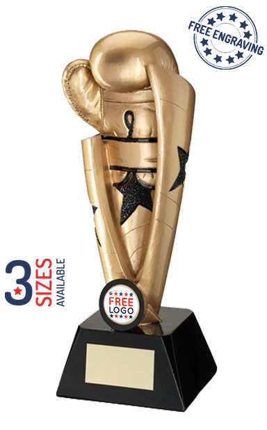 Boxing Gloves Resin Tower Trophy - RF990