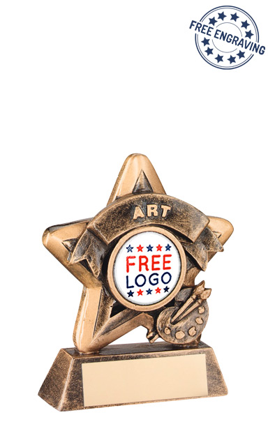 School Art Mini Star Resin Award- RF405