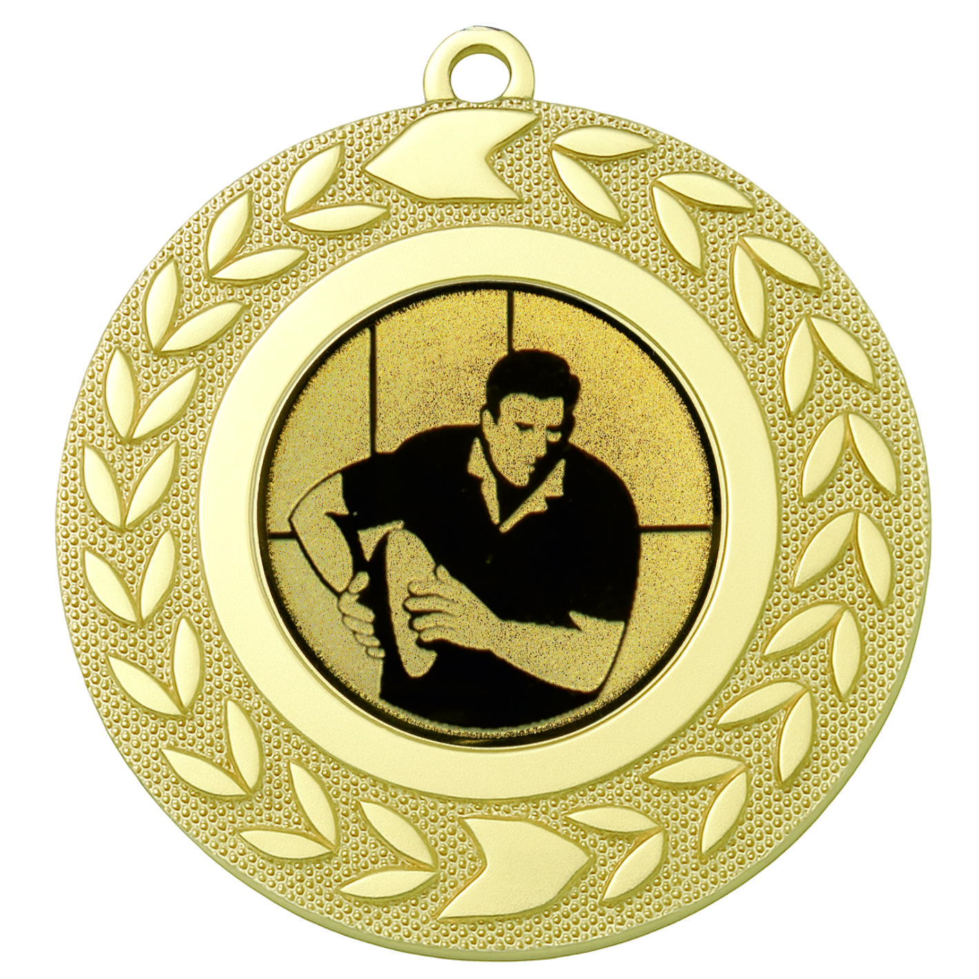 Gold Wreath Male Rugby Medal - FREE Ribbon - BIE.M9460.01
