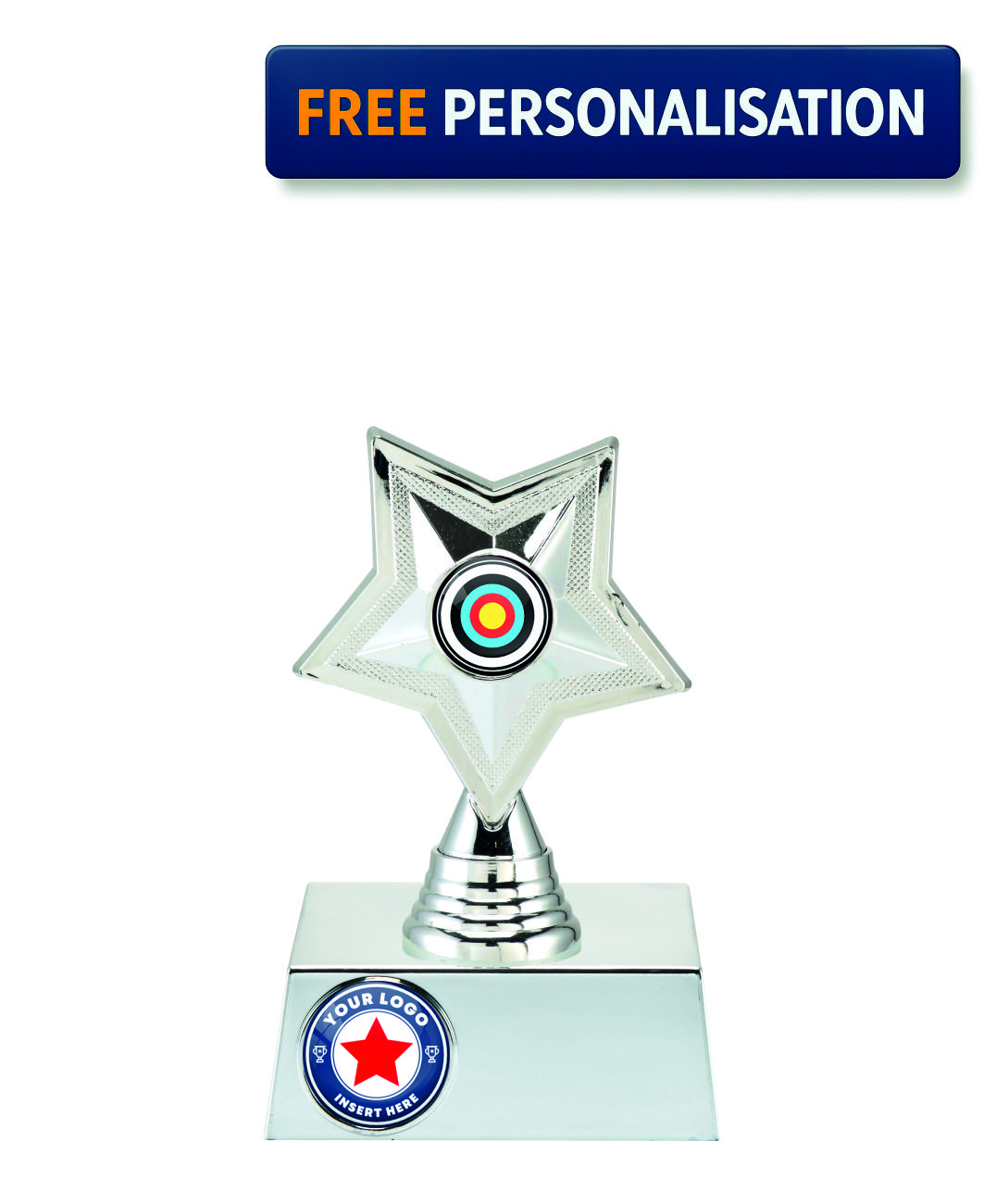 14.5cm SILVER STAR ARCHERY AWARD - P531.02 + N31.02