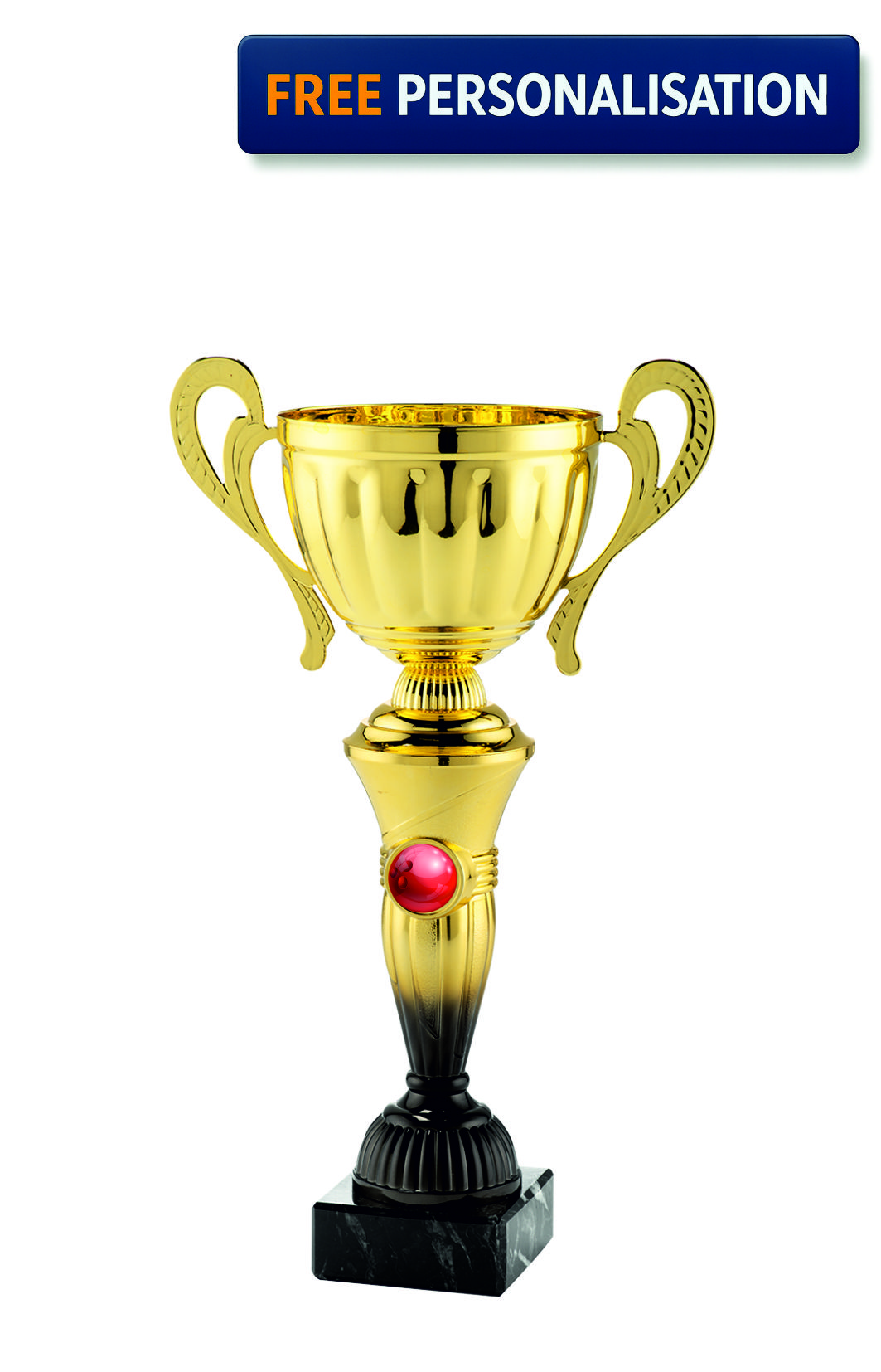 30cm GOLD & BLACK CUP BOWLING AWARD - MT.151.15.B
