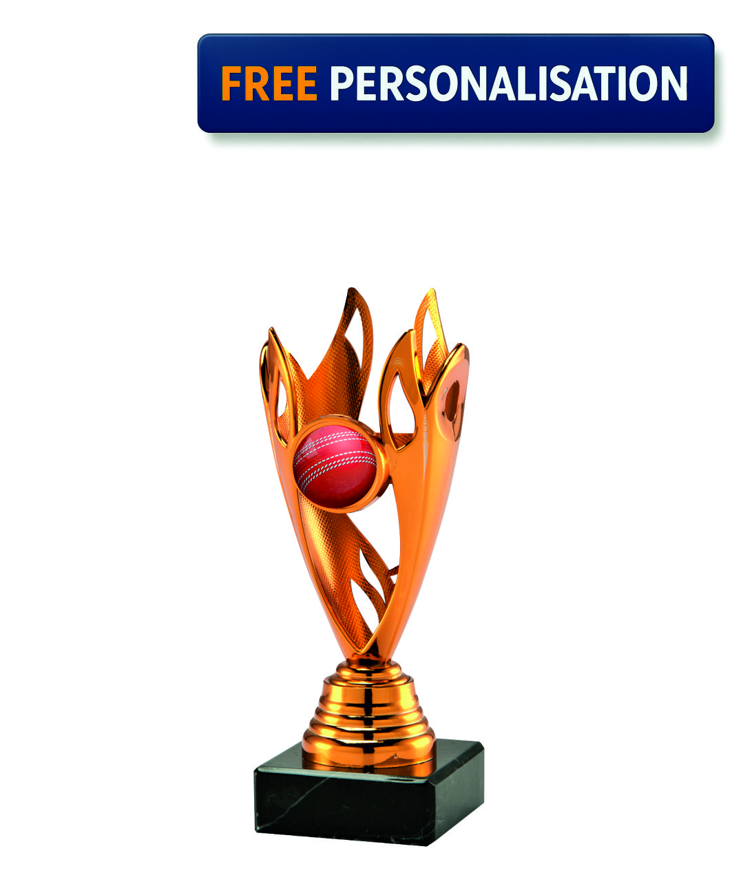 BRONZE FLAME CRICKET AWARD - SET.351.03.A