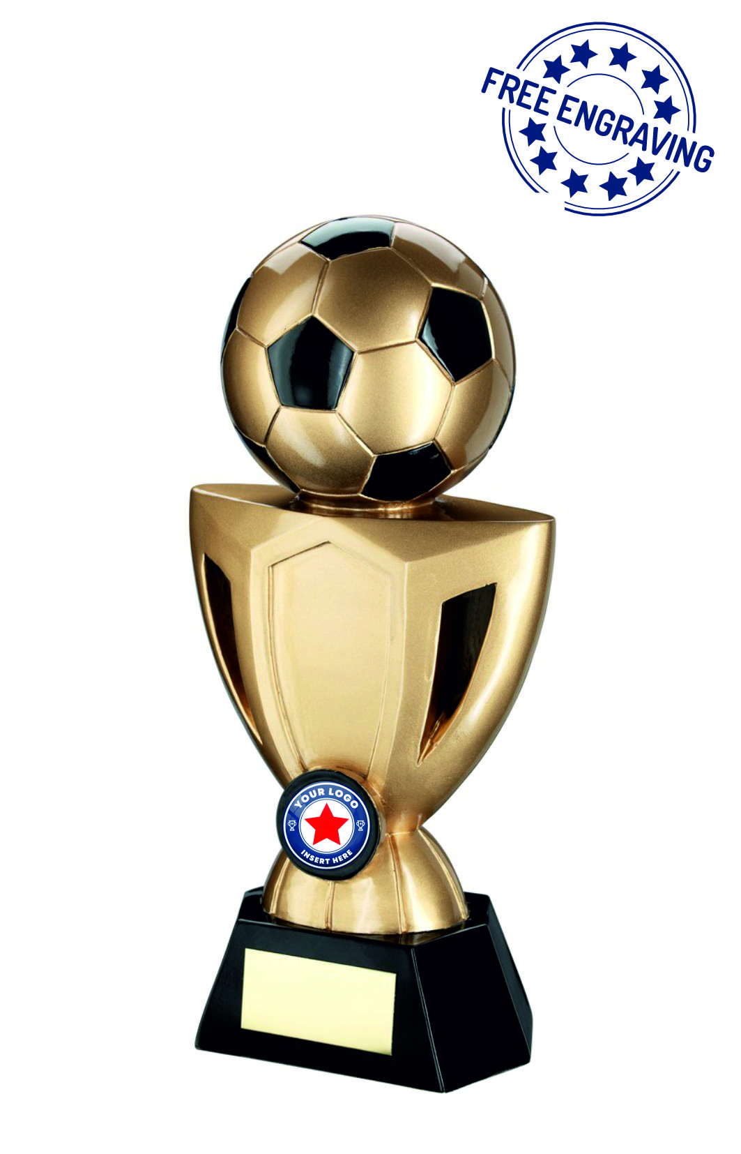 Next Day Gold Football Award - RF981C (25.4cm)