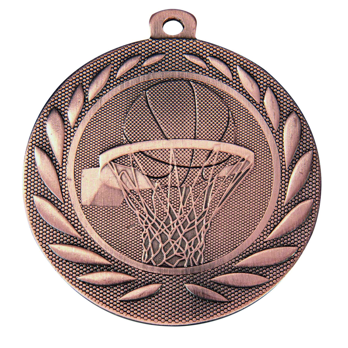 Bronze Basketball  50mm Medal DI5000.M.03
