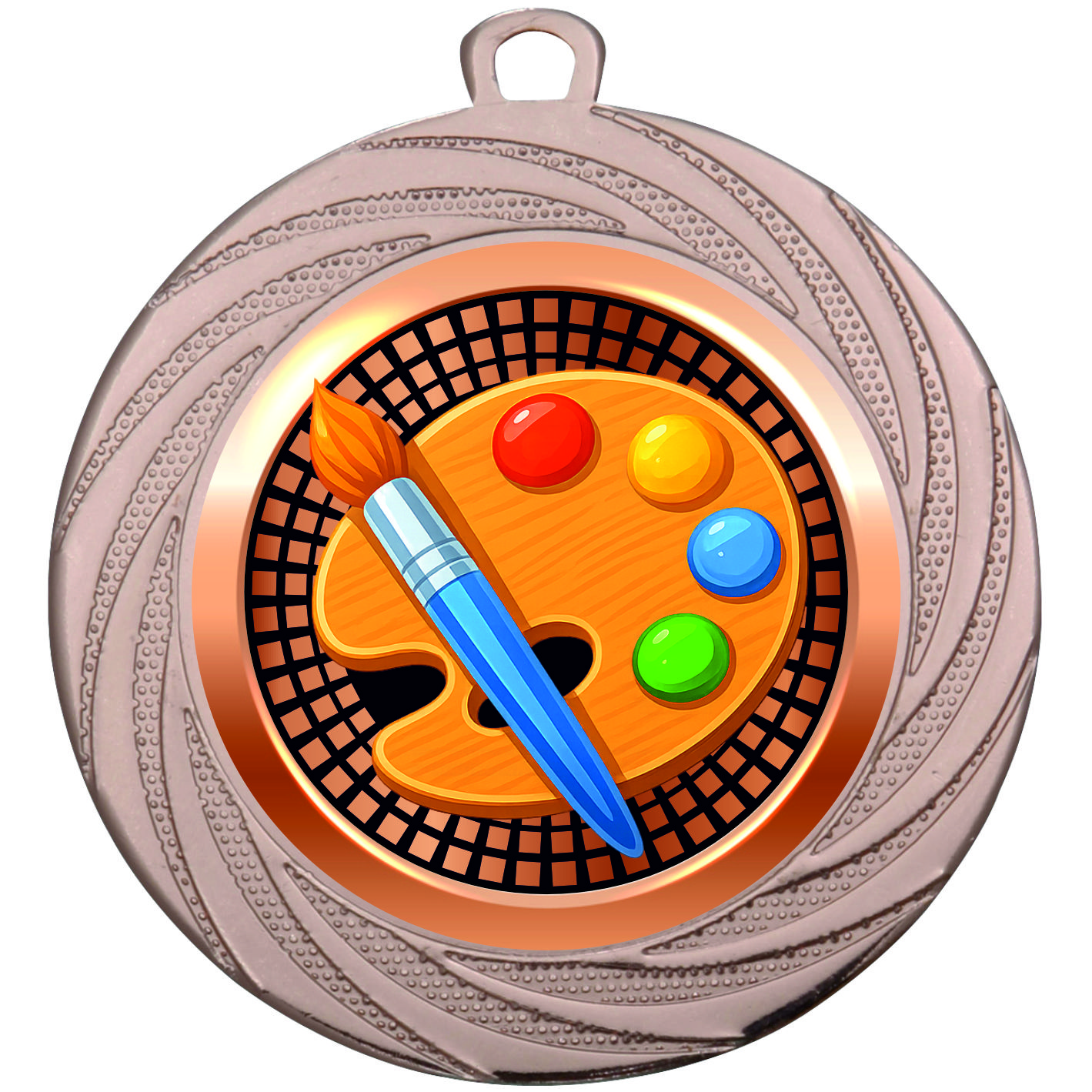 Bronze 70mm Art Subject Medal FREE Ribbon - DI7001.03