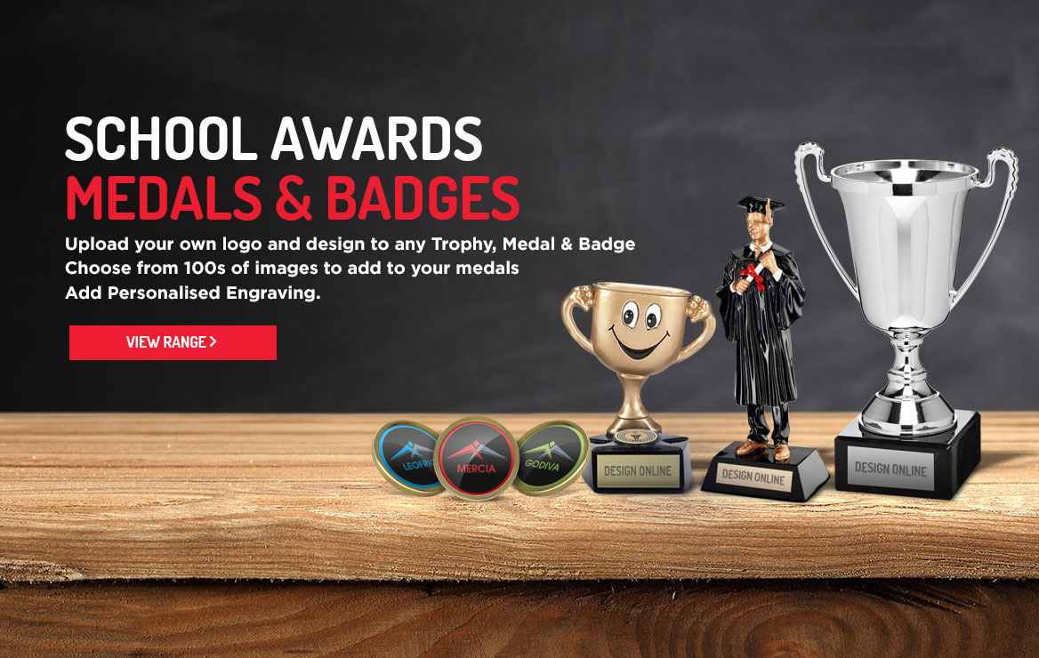 School Medals badges & awards